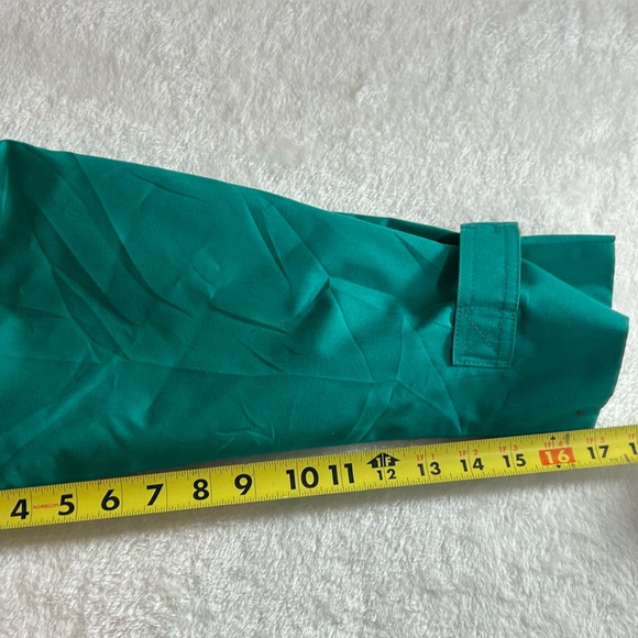 London Fog Vintage Green Women’s Trench Coat Size 14 - Picture 11 of 15